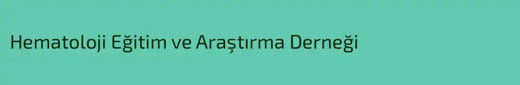 Hematoloji Eğitim ve Araştırma Derneği